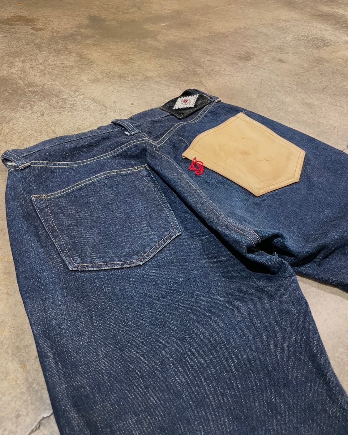 Indian Motorcycles 코듀라 x 홀스하이드 14oz 셀비지 상품이미지6