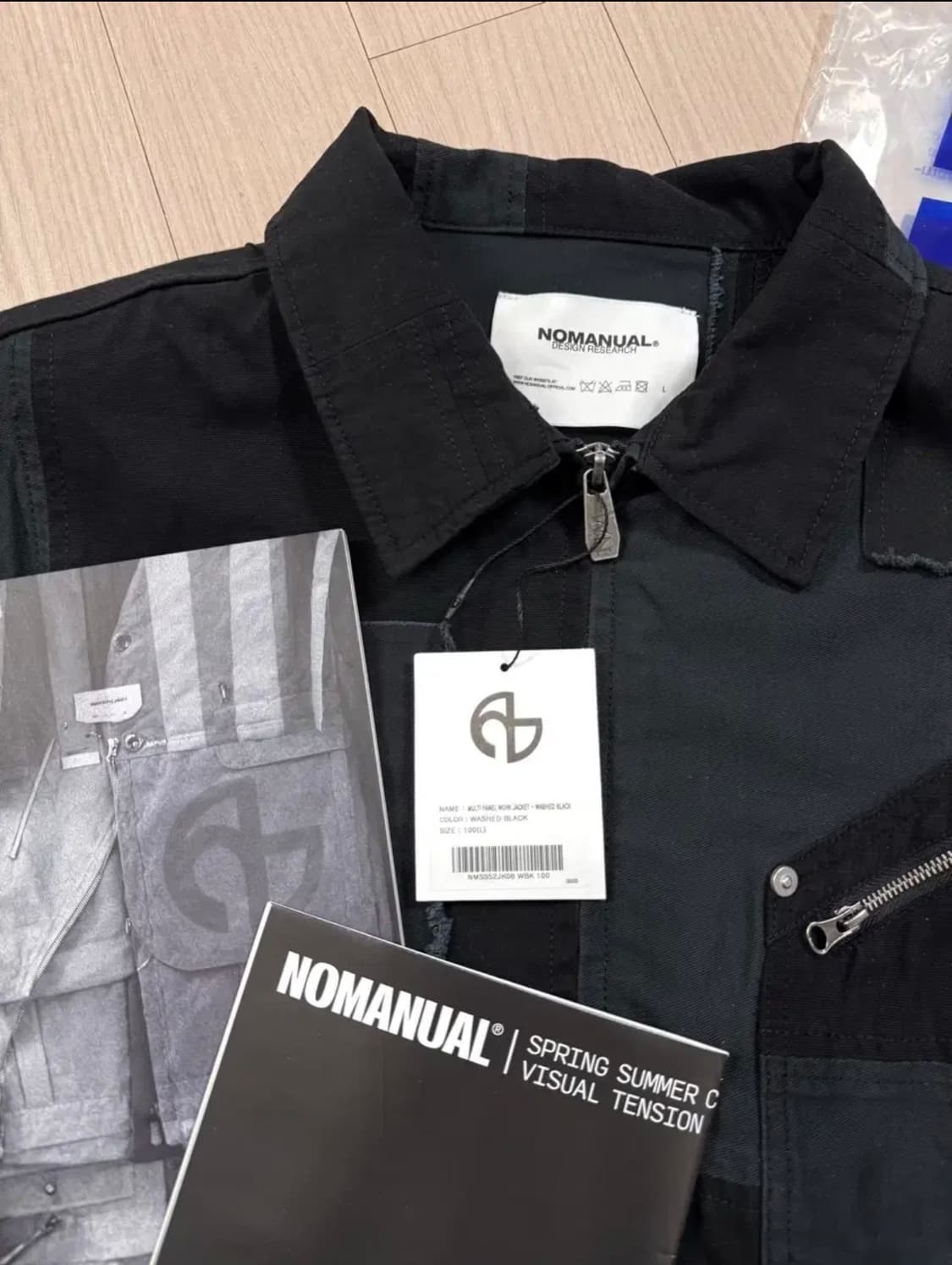 [새제품/L] 노매뉴얼 트러커 자켓 상품이미지5