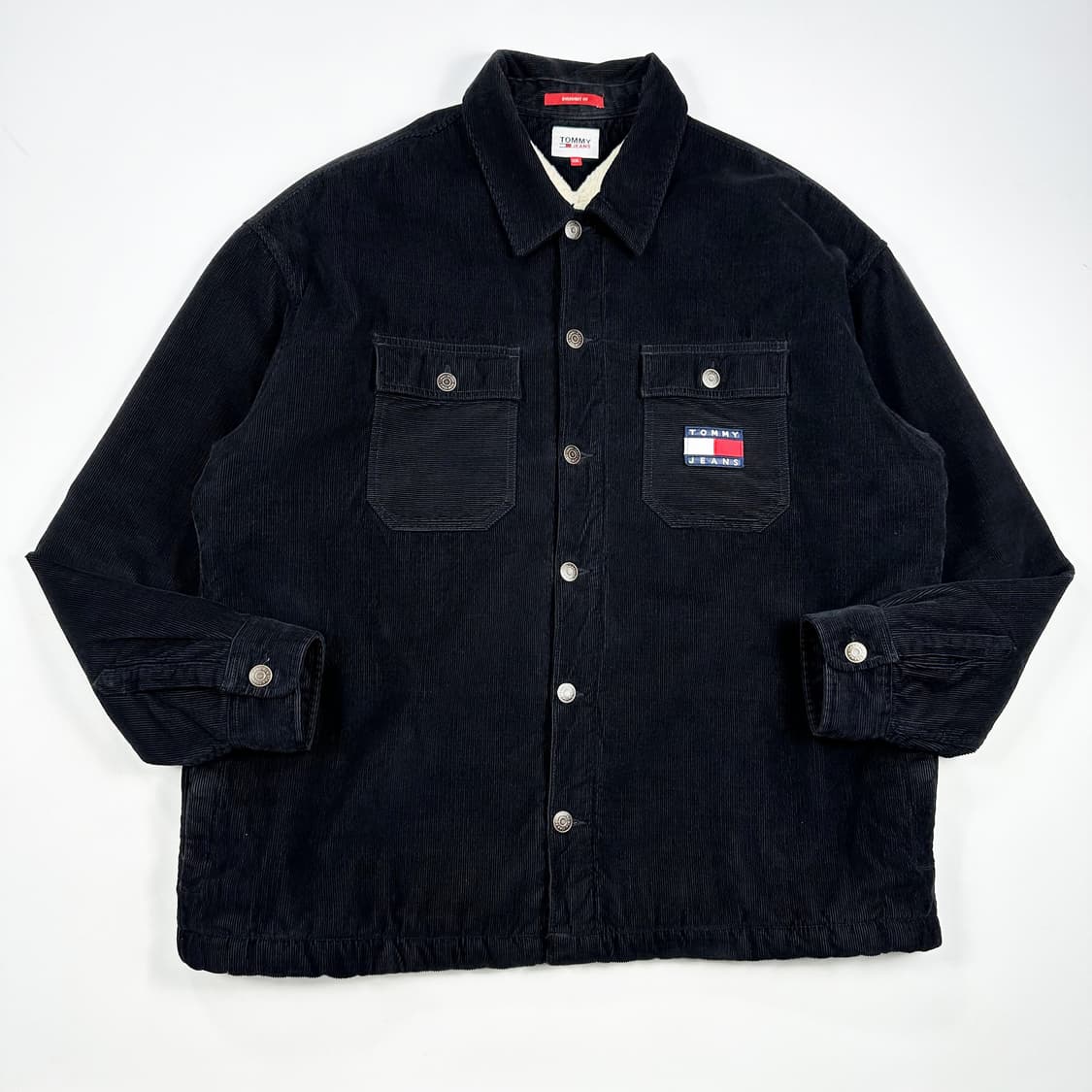 타미힐피거 양털 코듀로이 자켓 블랙 2XL 상품이미지1