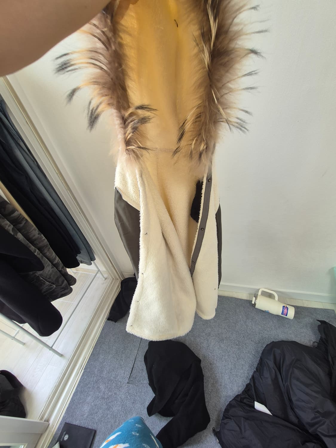 vert dense 일본 빈티지 야상 피쉬테일 자켓 판매합니다 상품이미지5