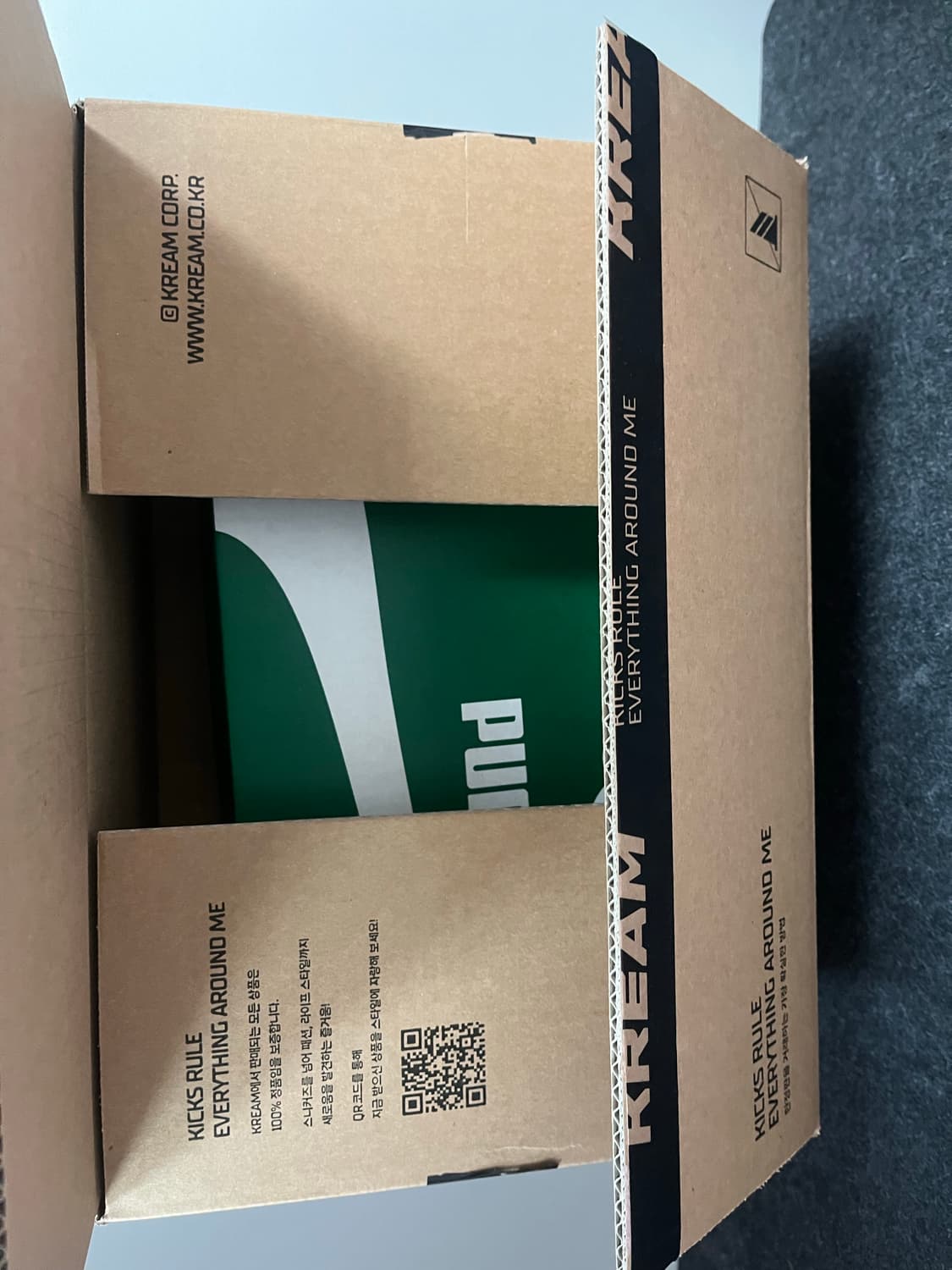 퓨마 스피드캣 블루 / 박스 포함 풀셋 / 상태 최상 상품이미지7