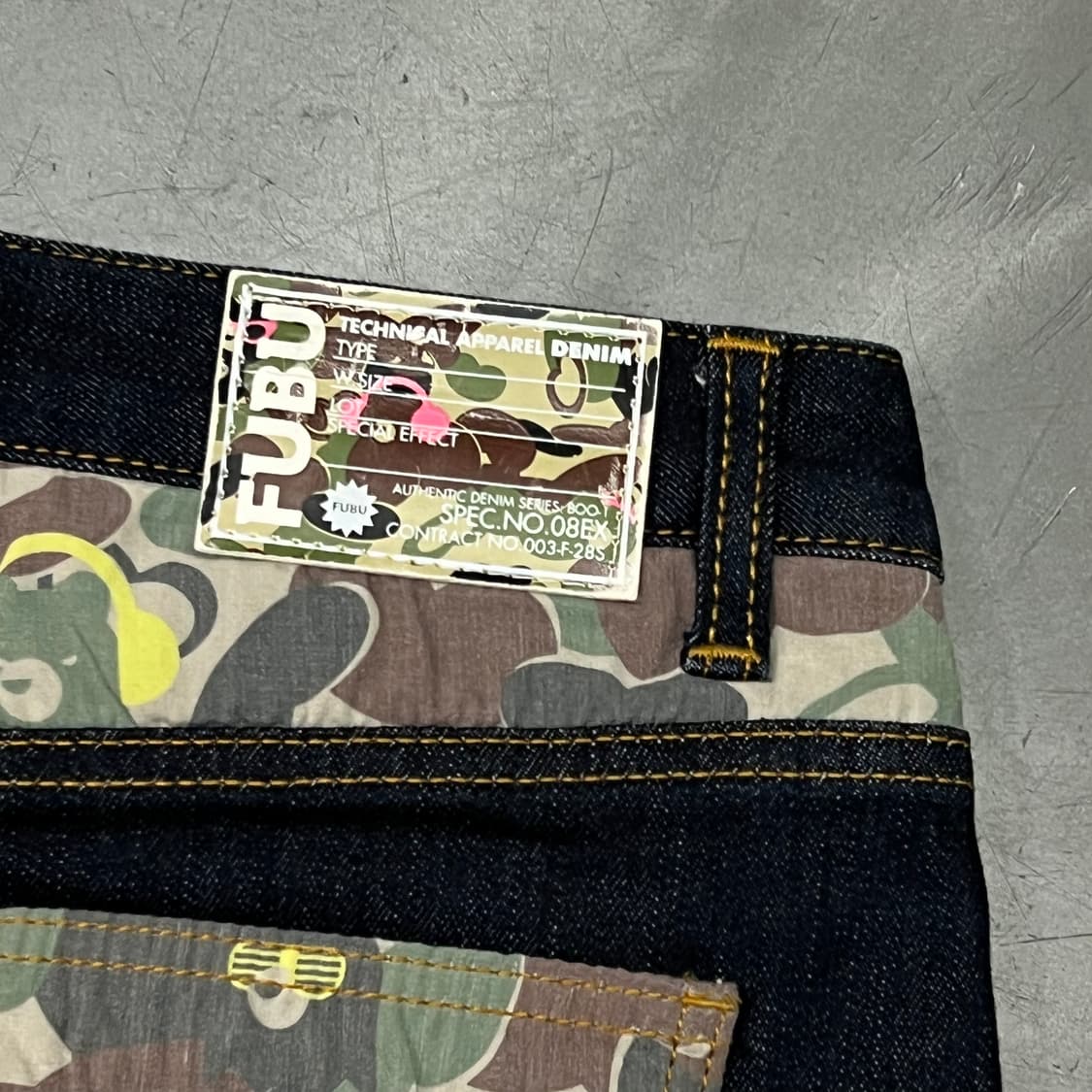  푸부 카모 데님 스커트 y16275 상품이미지6