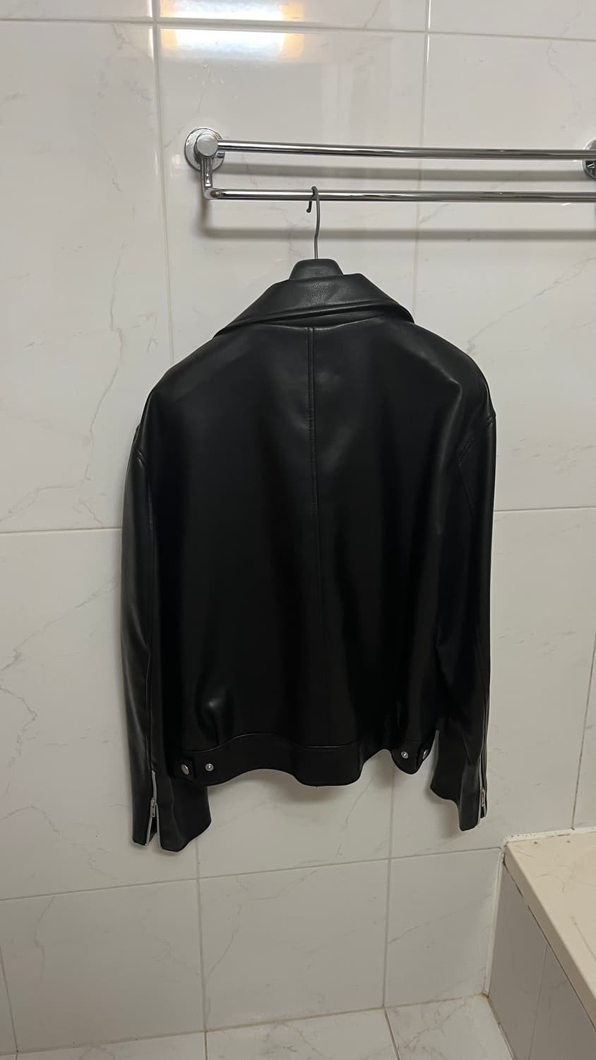 도프제이슨 비건레더 자켓 상품이미지2