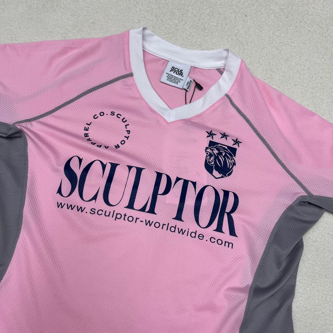 Sculptor pink jersey T-shirts 상품이미지6