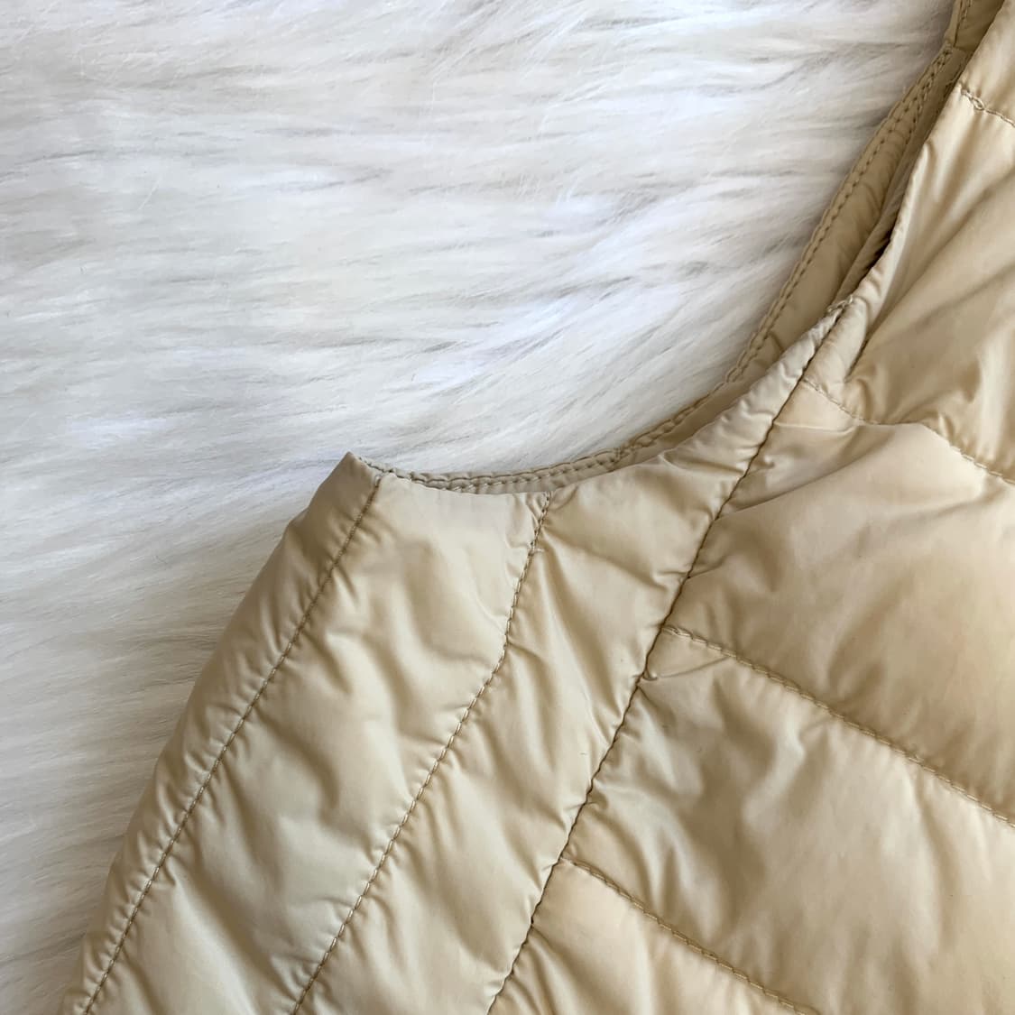 쏠레지아 'S SOLEZIA 슬림 경량 패딩 조끼 1698 상품이미지5