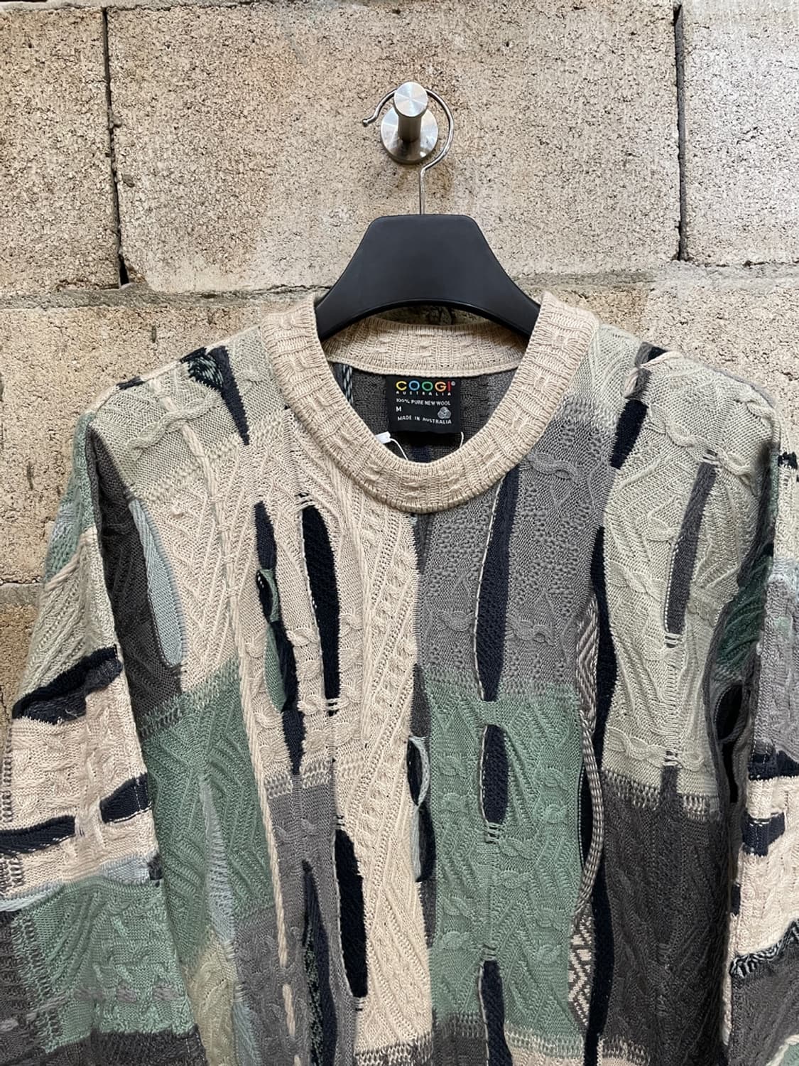 쿠지 Coogi OG 케이블 니트 상품이미지2