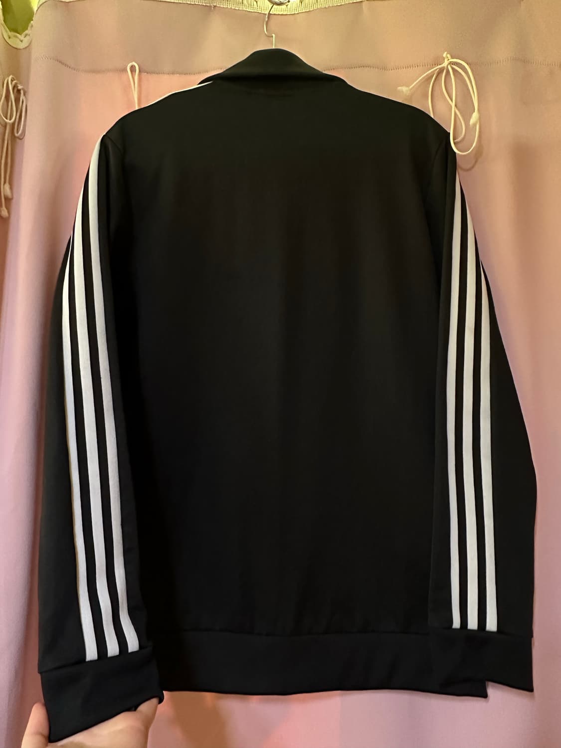 아디다스져지 아디다스 베켄바우어 트랙탑 불꽃 파이어버드 아디다스 블랙 상품이미지3