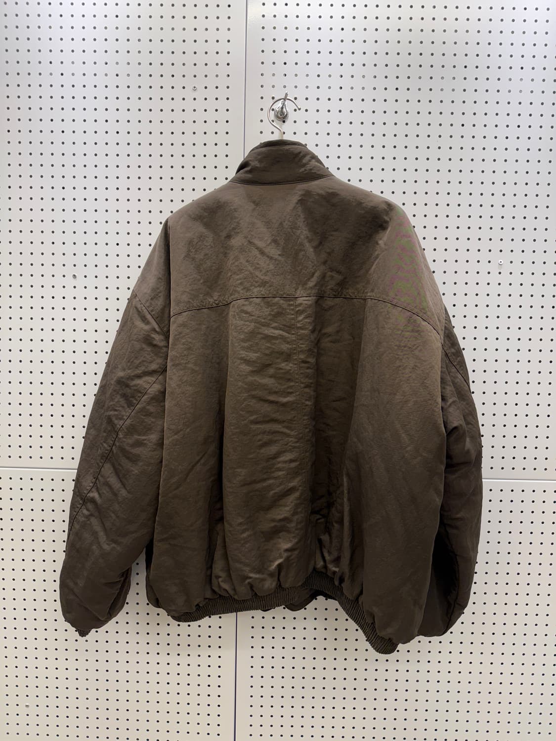 IEY 브라운 패딩 블루종 자켓 U1096 상품이미지3