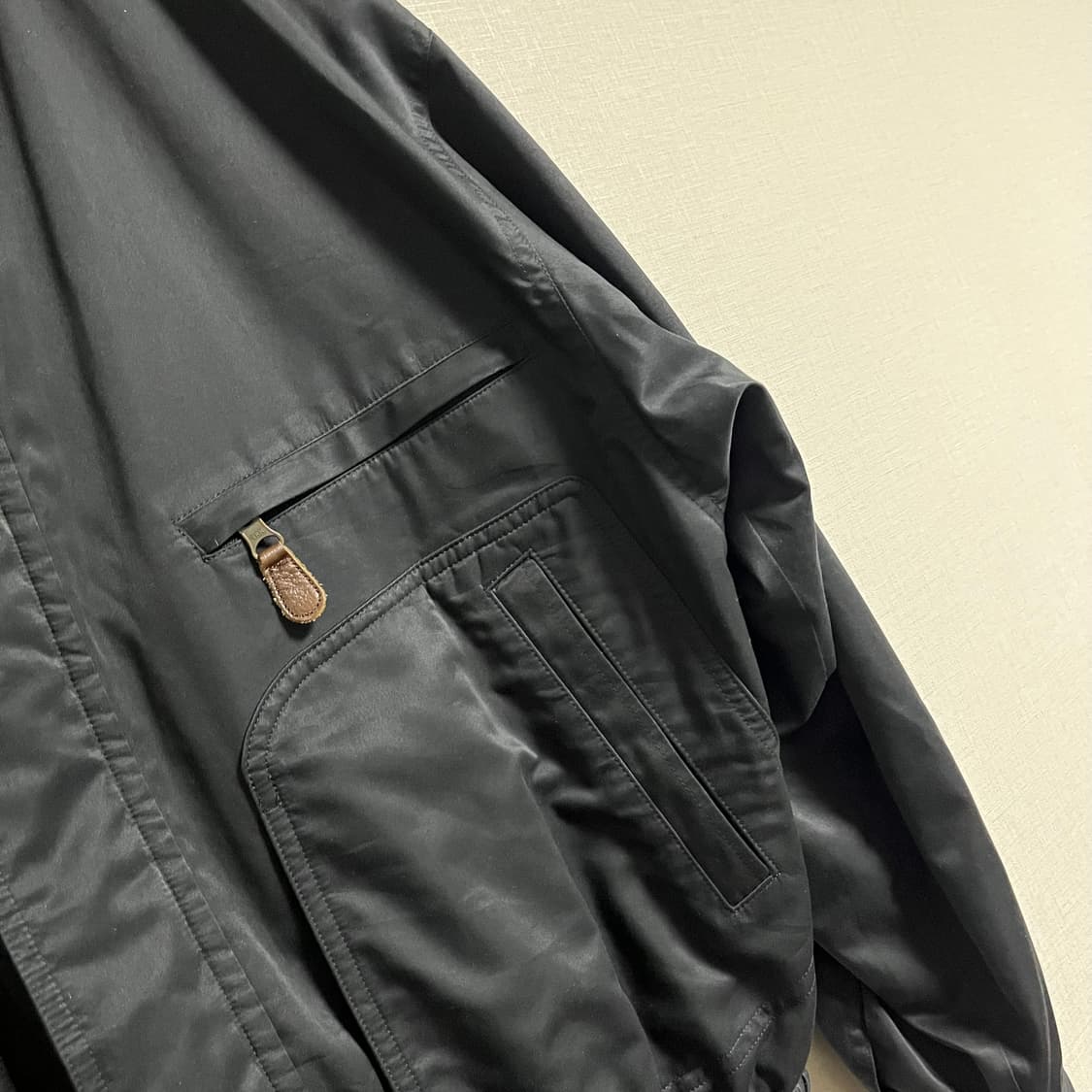 하이넥 블루종 자켓 상품이미지4