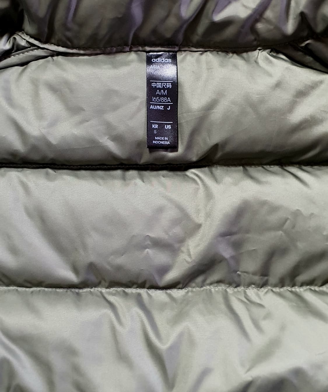 아디다스 여성 덕다운 경량 패딩 자켓 55 상품이미지3