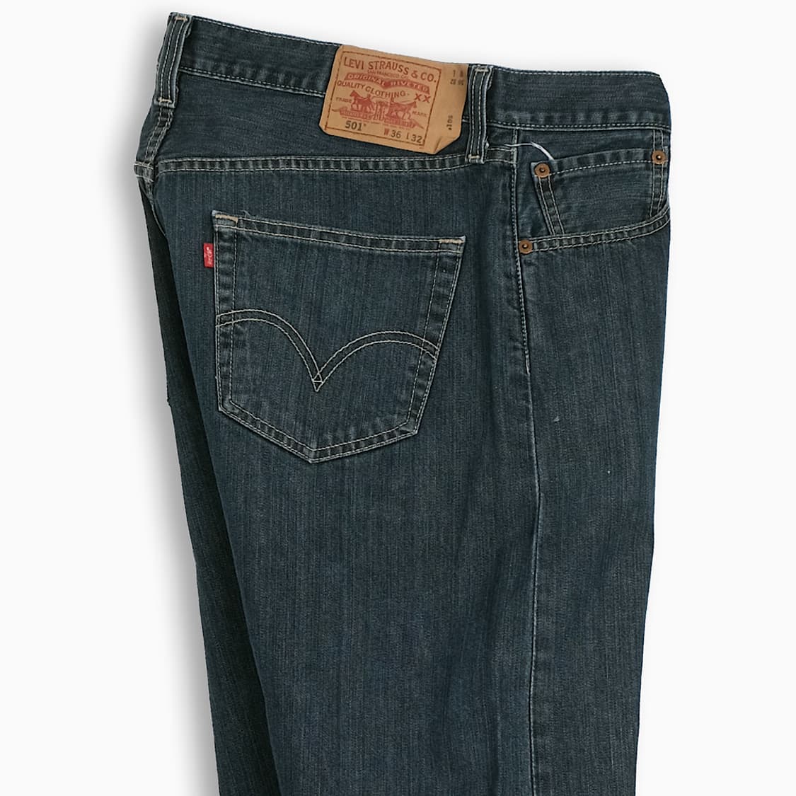 빈티지 리바이스 501 진청 35 인치 LV50136532 상품이미지5