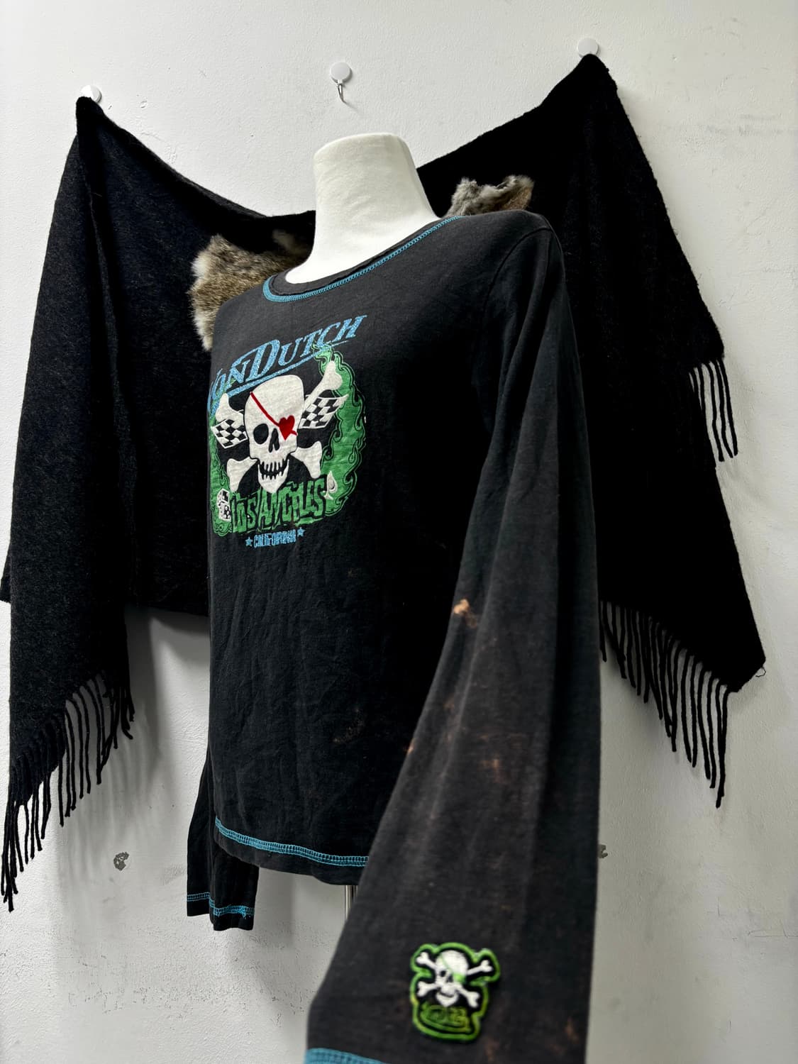 “VONDUTCH” Kitsch Skull Print Sleeve 상품이미지9