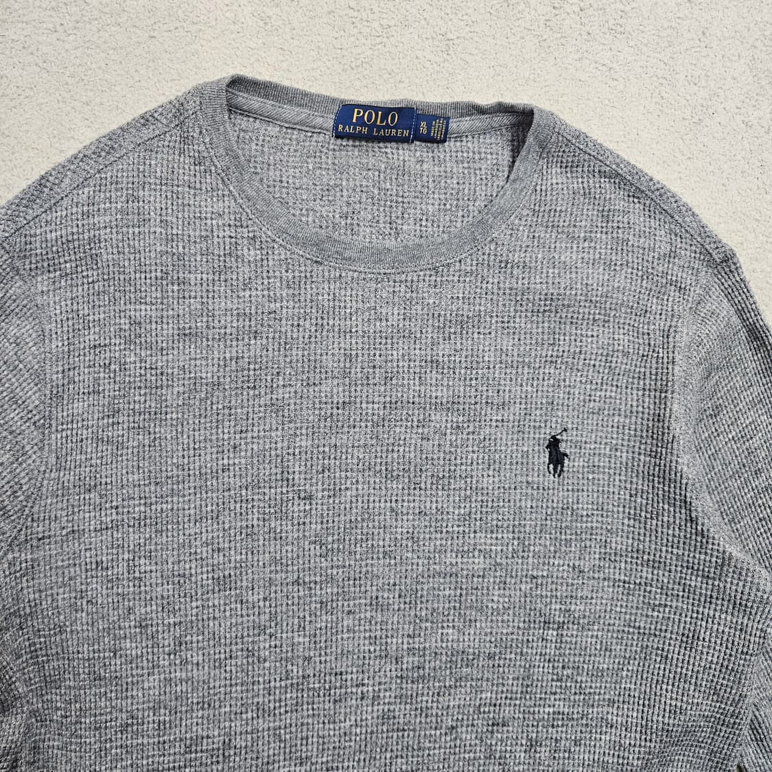 폴로 랄프 로렌 와플 롱슬리브 XL 상품이미지3