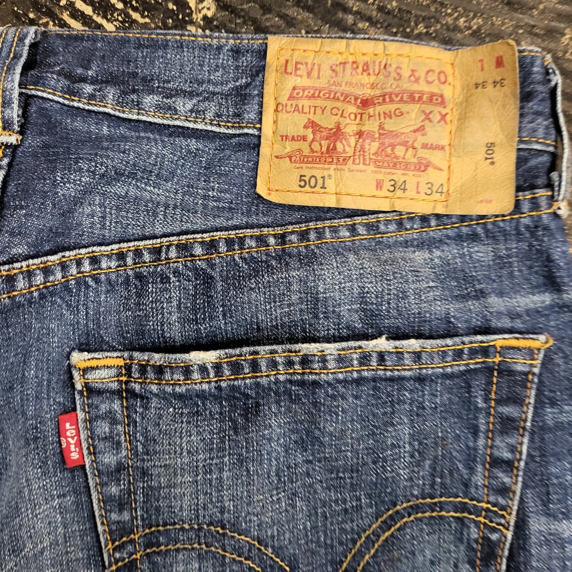 리바이스 청바지 501 (34) 상품이미지7