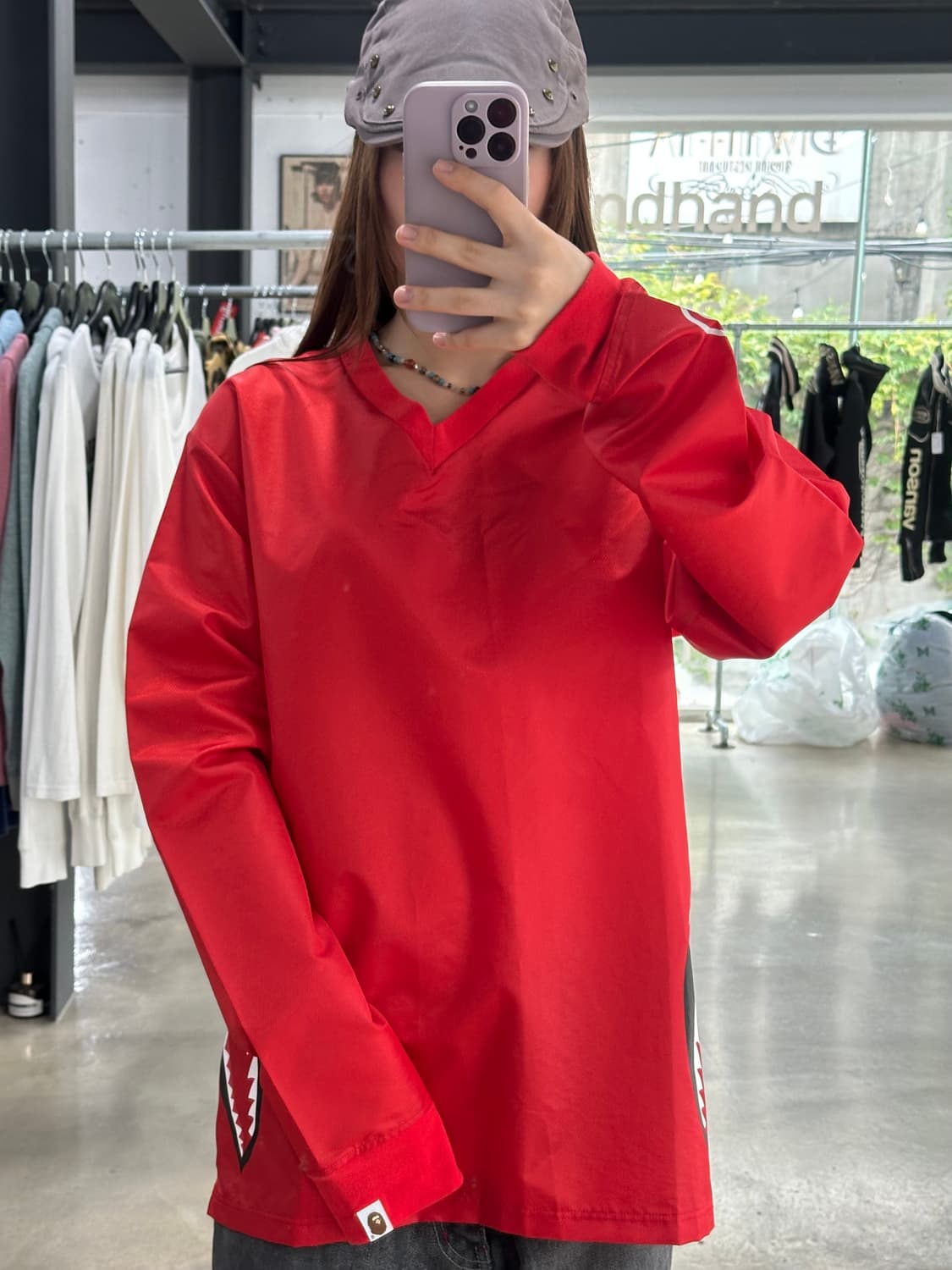 베이프 샤크 지퍼 웜업 상품이미지3