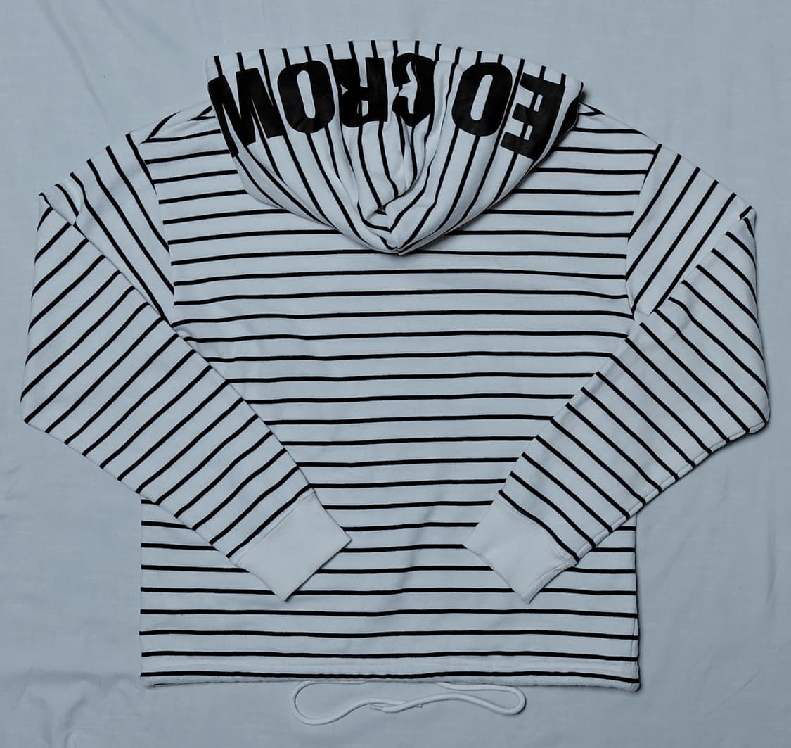 [FREE] 로데오 크라운즈(RCWB) 스트라이프 후드 티셔츠 상품이미지6