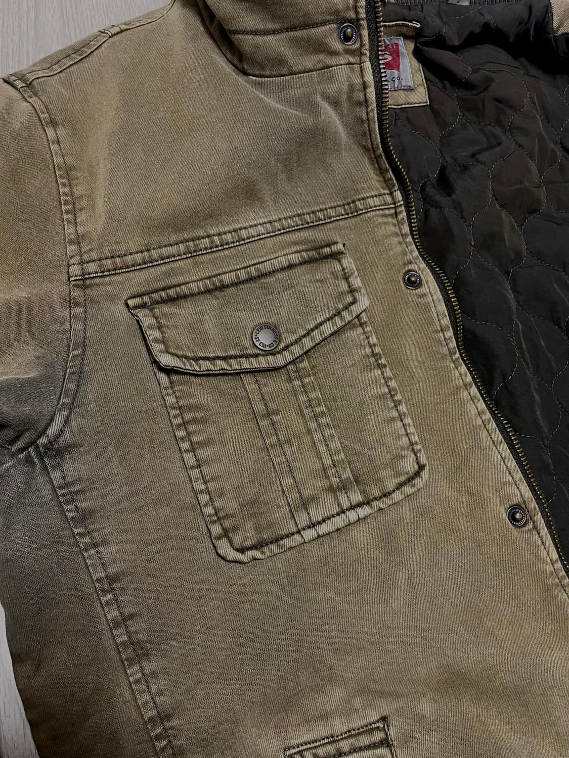 리바이스 워싱 데님자켓 (패딩) 상품이미지4