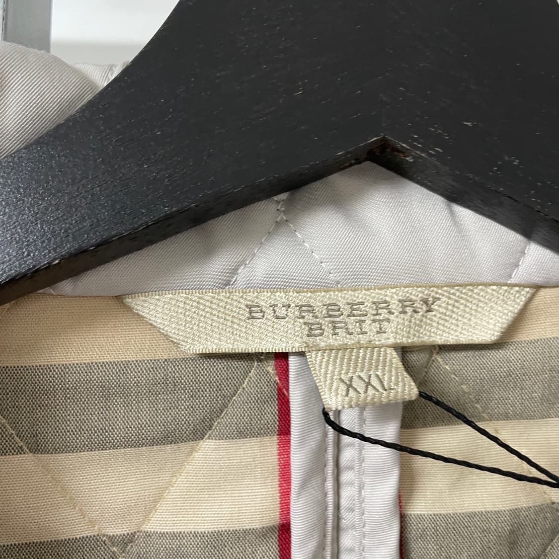 버버리 퀄팅 자켓 XXL 상품이미지5