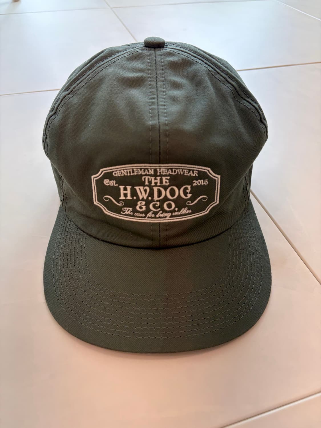 도그앤코 dog&co 밀리터리 볼캡 올리브 상품이미지1