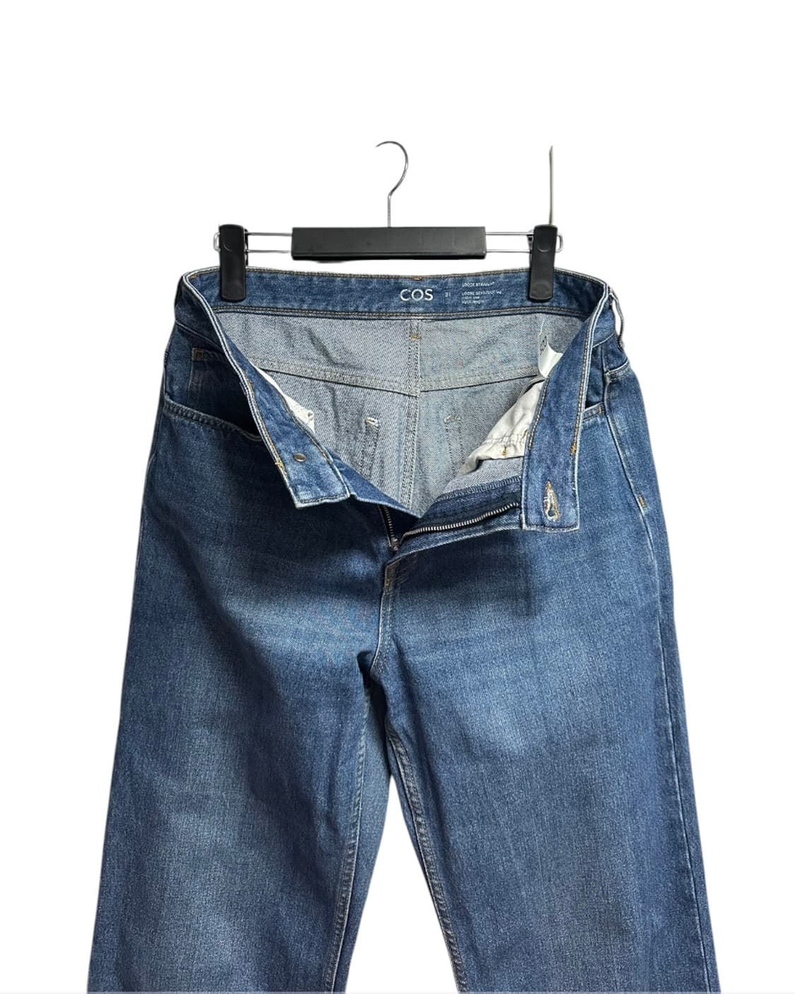 코스(COS) 루즈 스트레이트 핏 워싱 데님팬츠 31size 상품이미지5