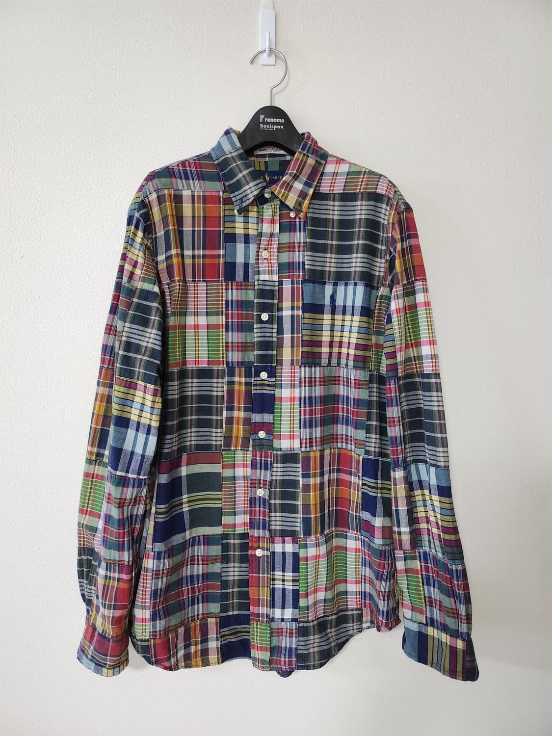 폴로랄프로렌 패치워크셔츠 (M 상품이미지2