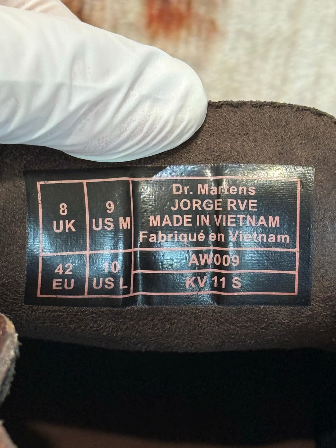 Dr. Martens Jorge 닥터마틴 조지 브라운 42(270mm) 상품이미지7