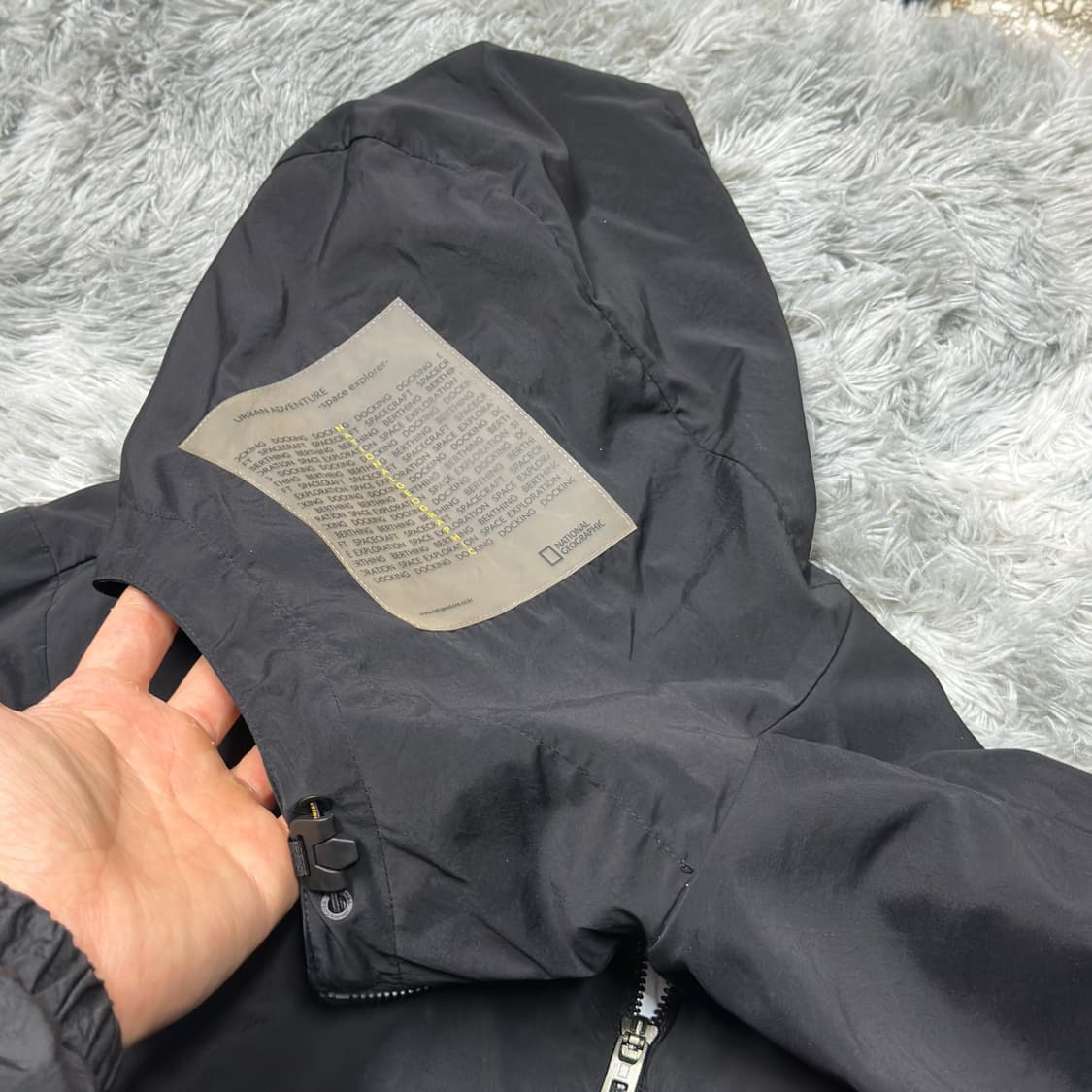 내셔널지오그래픽 우븐 바람막이 자켓 XL 상품이미지4