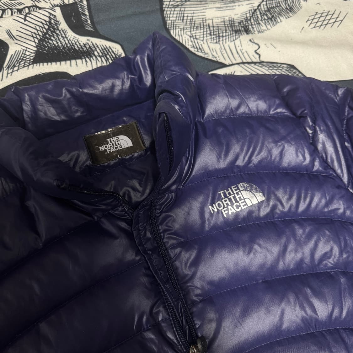 노스페이스 900 구스다운 경량패딩 여성 L사이즈  상품이미지2