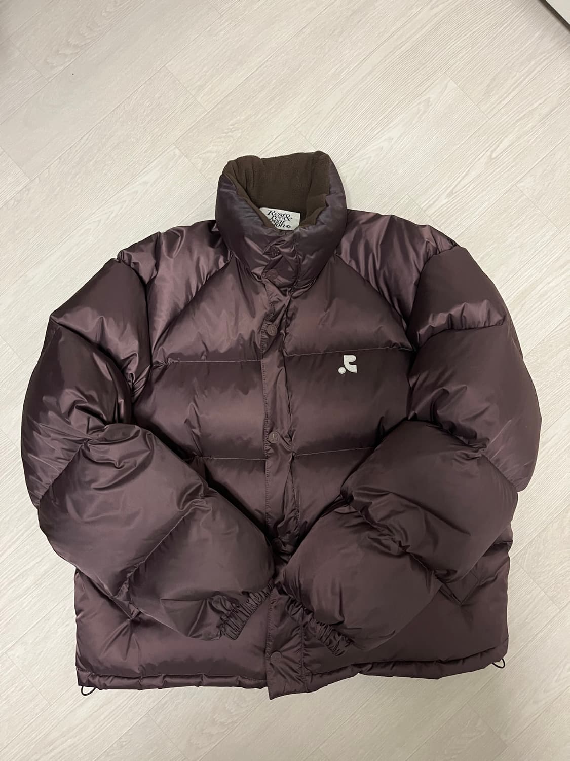 레스트앤레크레이션 패딩 브라운컬러 상품이미지2