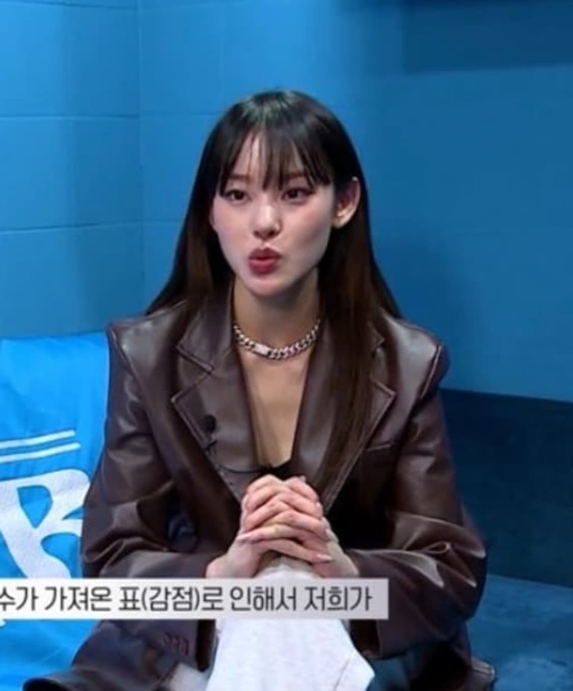 오도어 브라운 레더자켓 상품이미지3