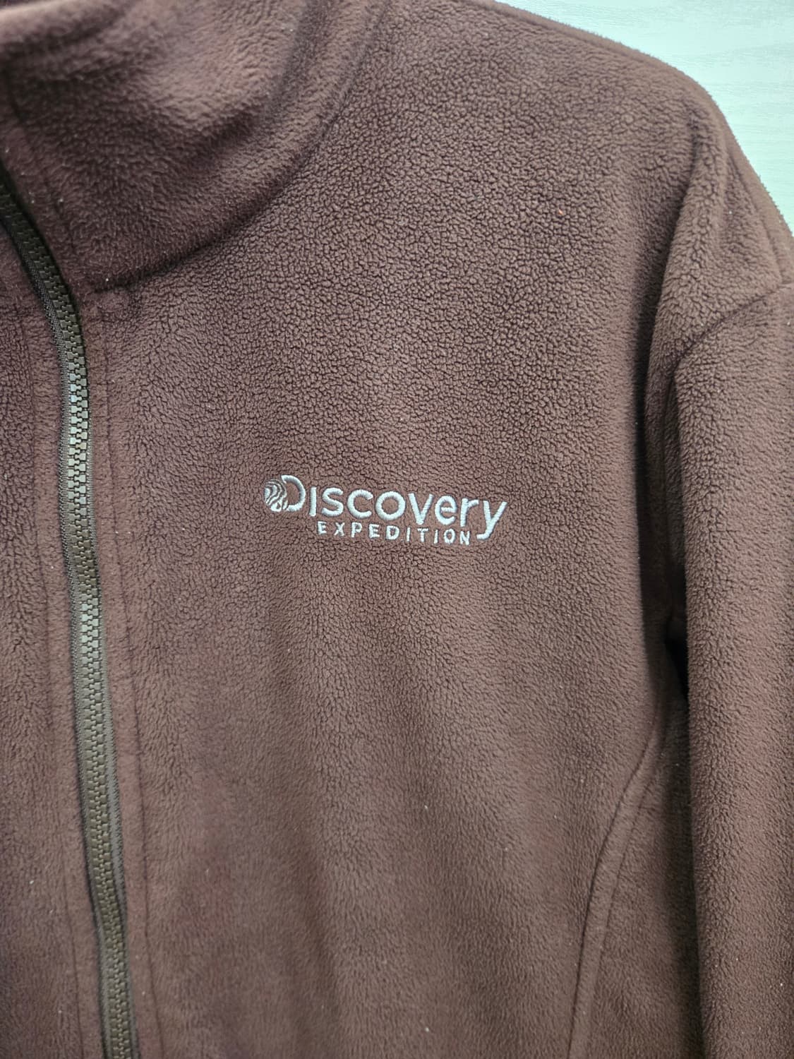 100,L )) Discovery 디스커버리 후리스! 브라운 색상! 상품이미지2