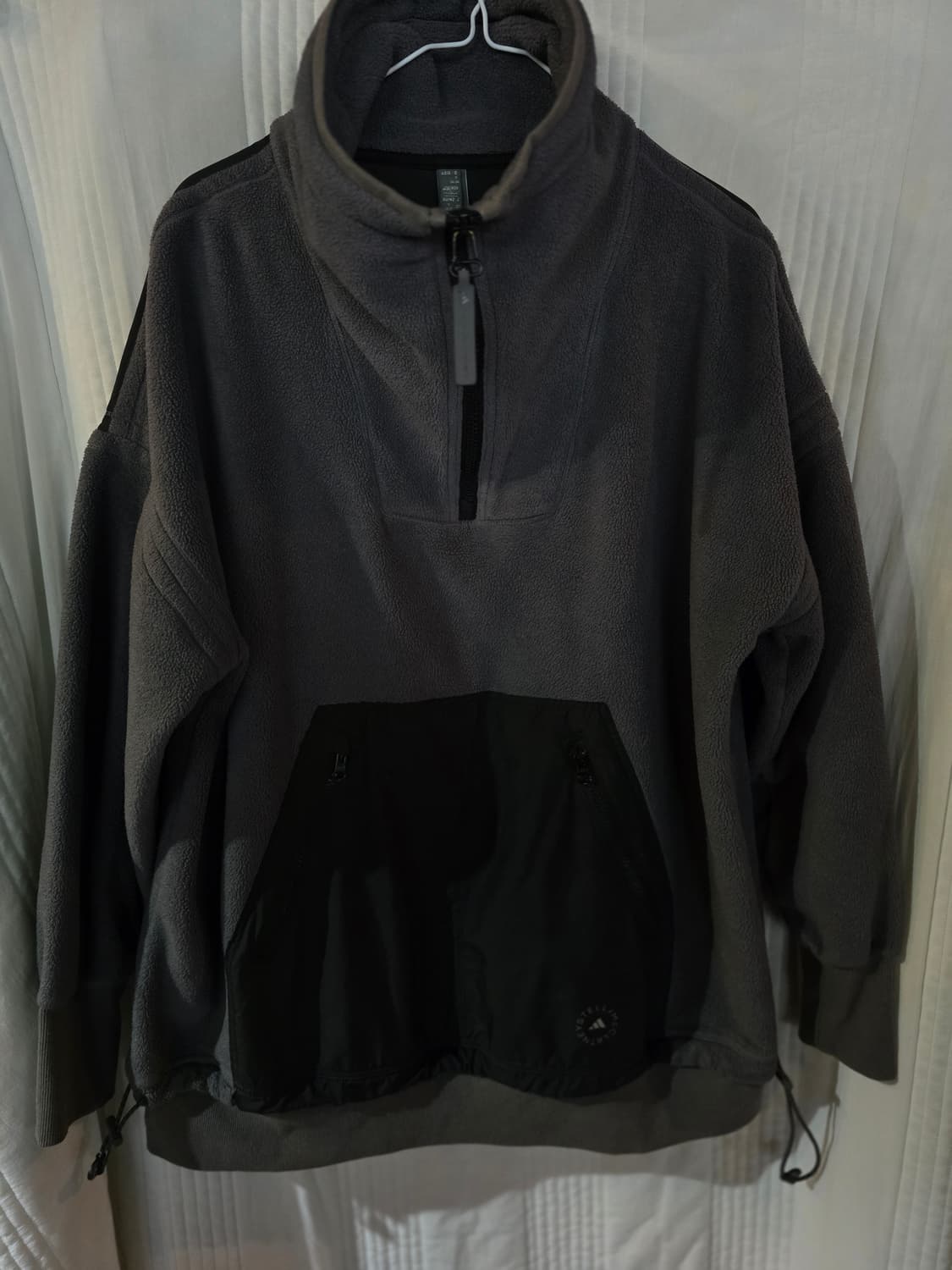 아디다스 풀오버 하프집업 오버핏 상품이미지2