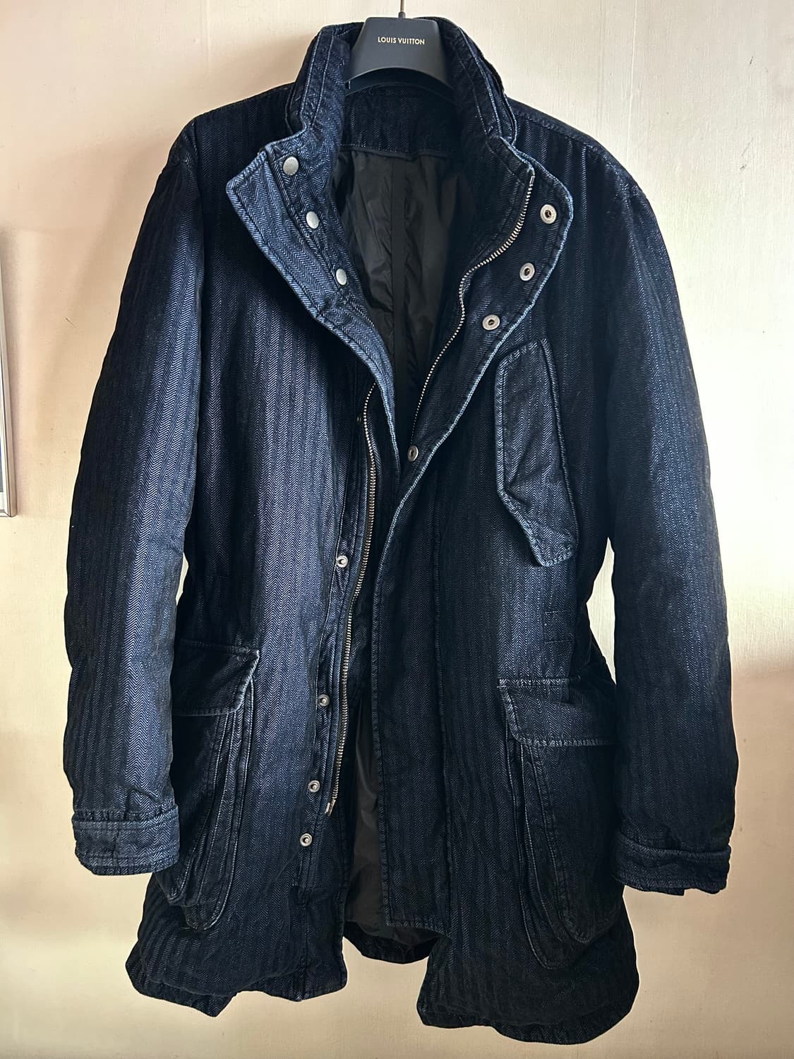 조르지오 아르마니 코듀로이 롱패딩 상품이미지3