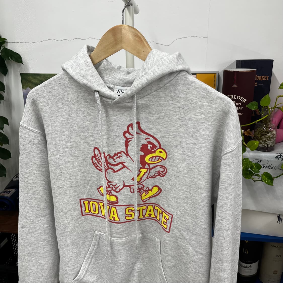 와일드동키 프린팅 스웻후드 S 상품이미지2