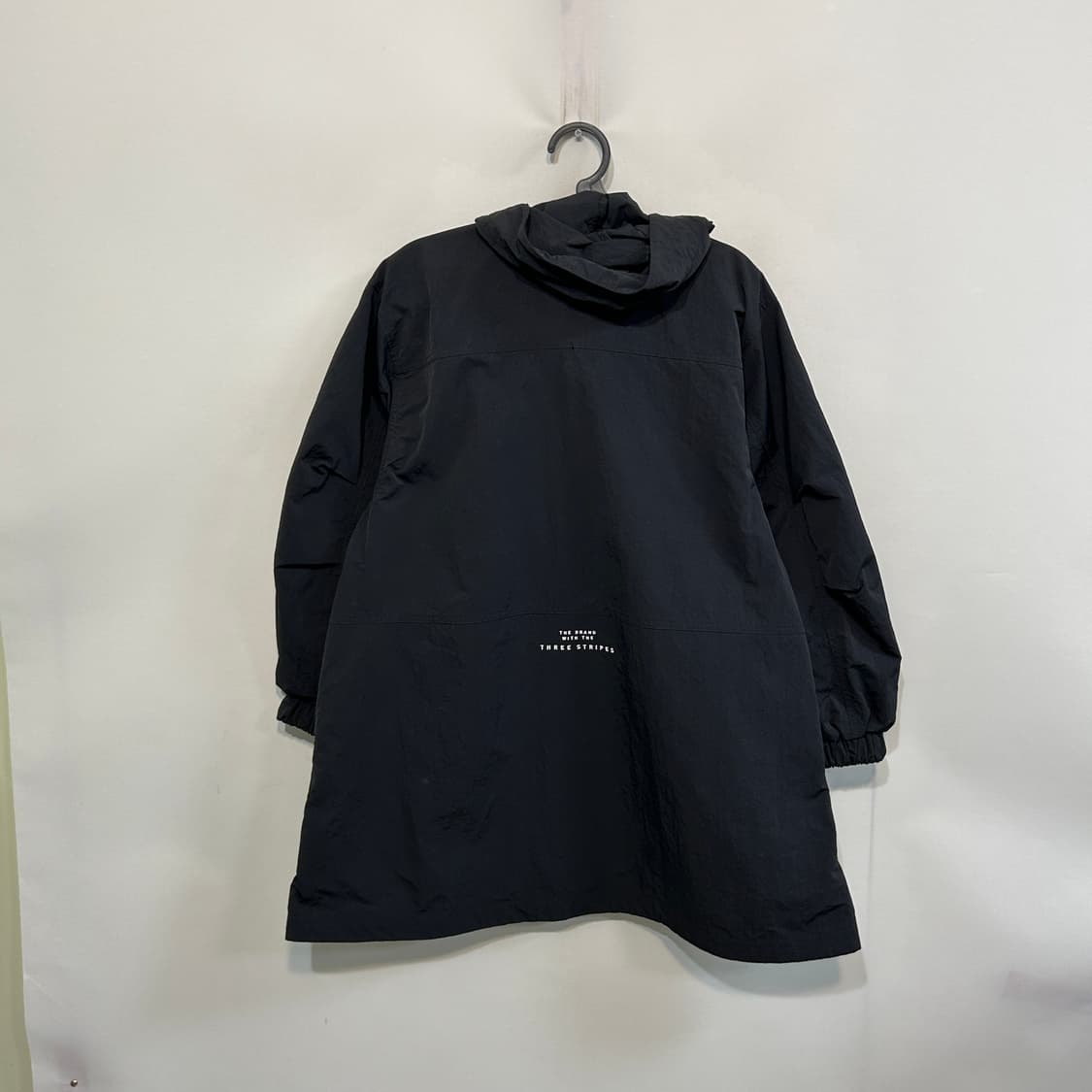 아디다스 여성 바람막이 오버핏 블랙 상품이미지3