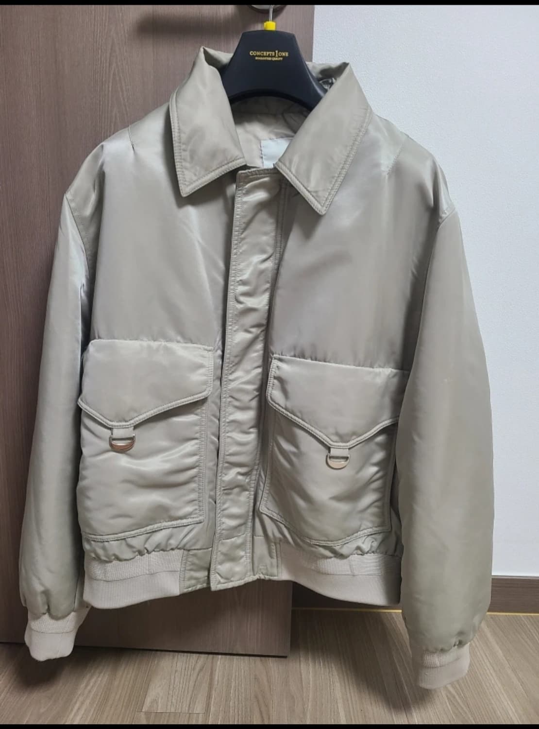 [M]벨리에 블루종 웜그레이 상품이미지1