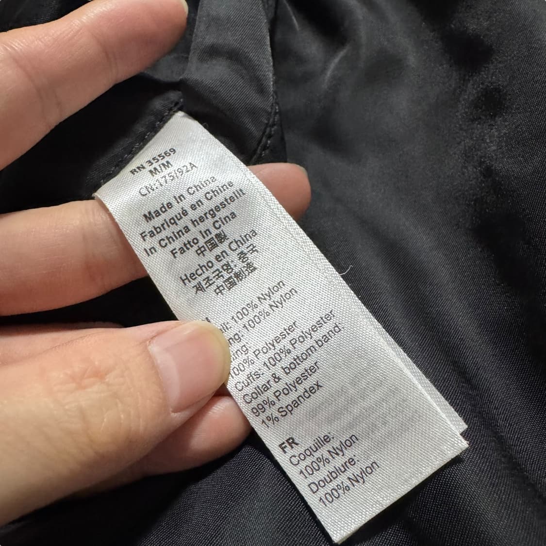 알파인더스트리 MA-1 블랙 그레이 양면 자켓 상품이미지4