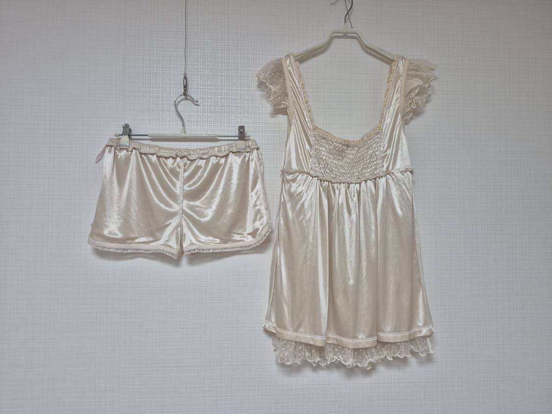 리즈리사 샴브레 아 쿠쉐 샘플 연베이지 셋업 상품이미지5