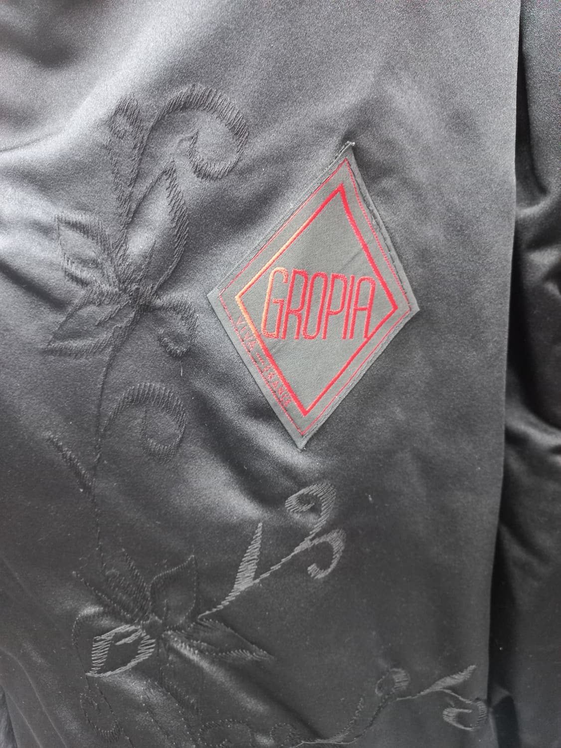 GROPIA 블랙 퍼 코트 XL (여 105) 상품이미지2