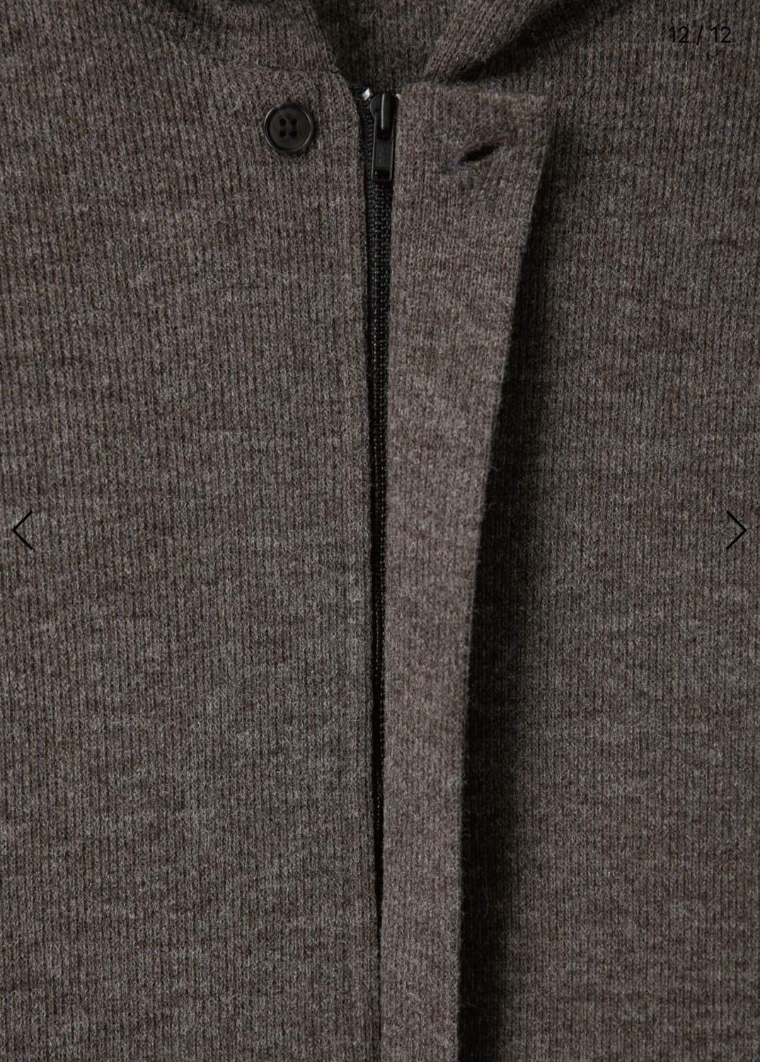RAKE LACK Simp Hoodie Cardigan - Mocha M 상품이미지4