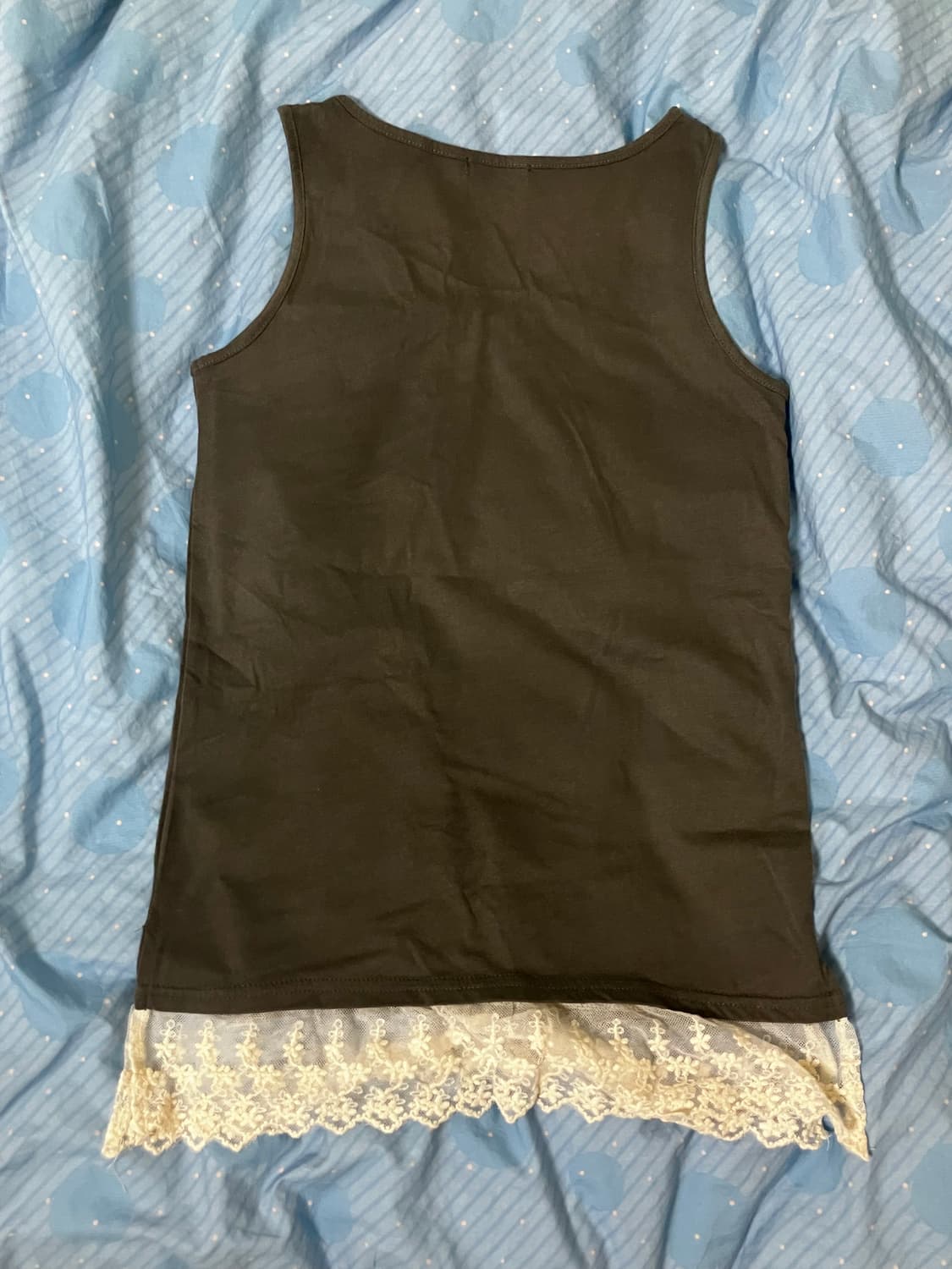 Vintage khaki sleeveless 상품이미지2