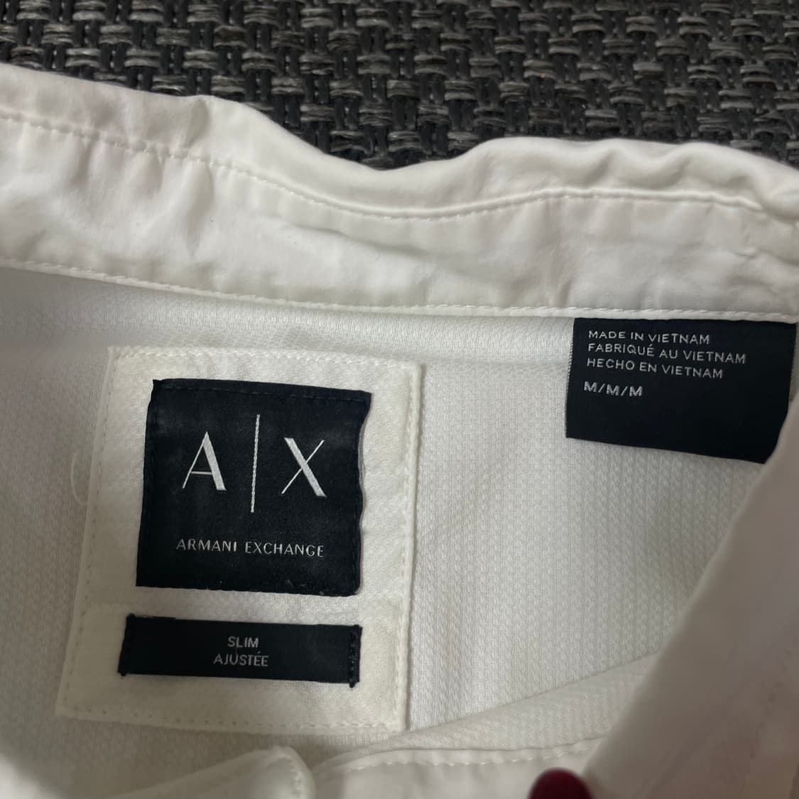 아르마니 익스체인지 화이트 긴팔 셔츠 상품이미지4