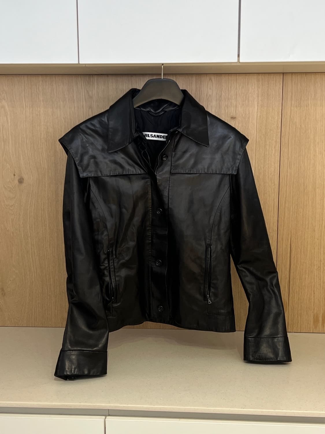 질샌더 레더 자켓 상품이미지1