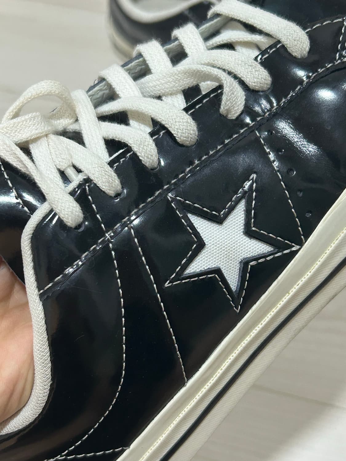 컨버스 원스타 로우 블랙 상품이미지2