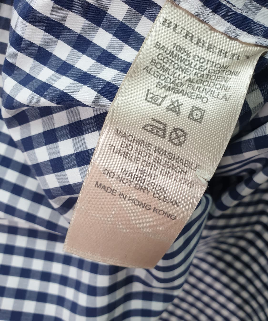 [95]버버리브릿 체크 셔츠 상품이미지5