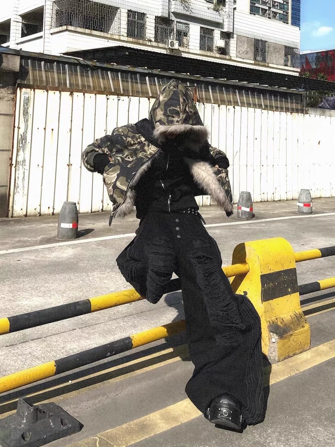 Frost Camo Fur Parka Zip 상품이미지6