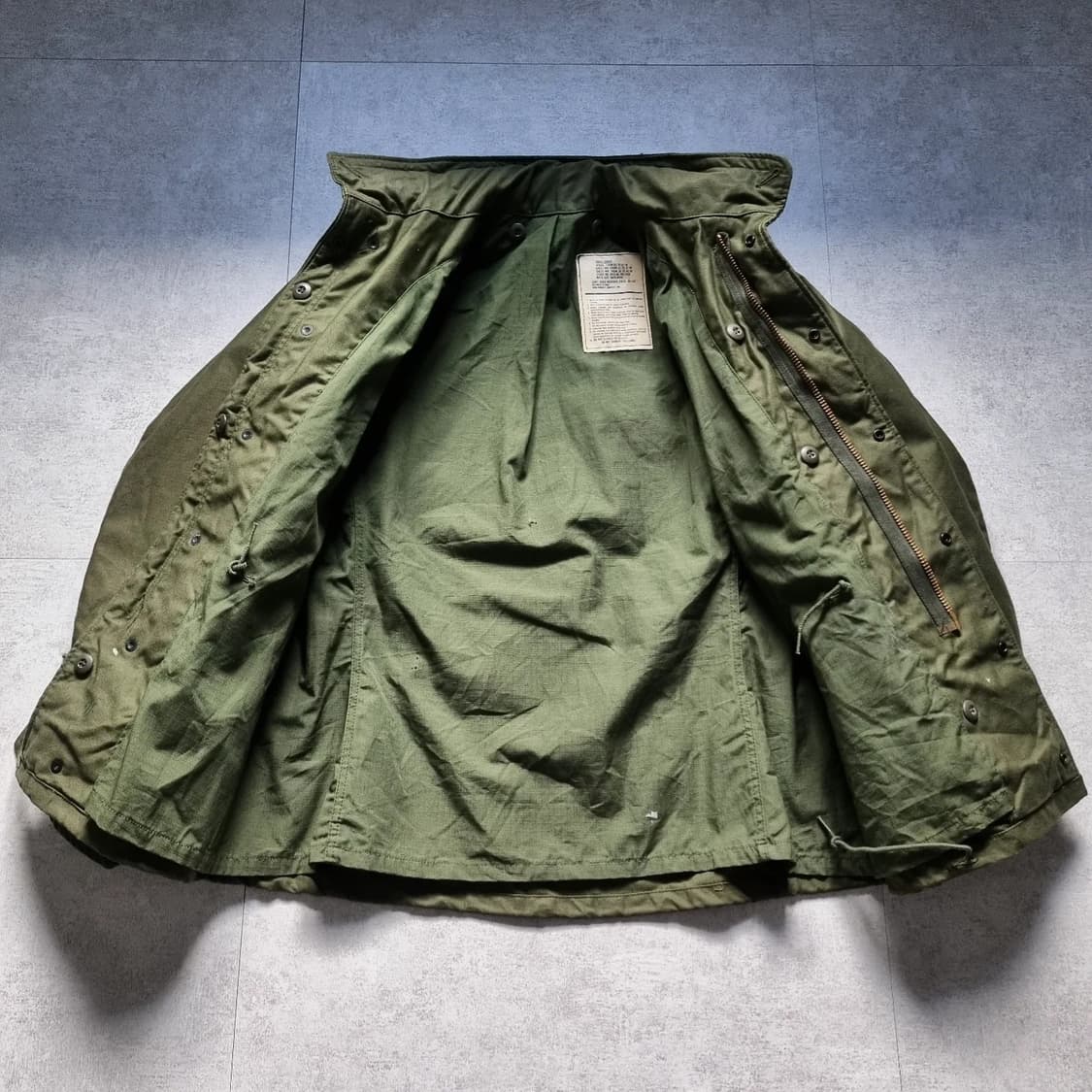 80s M-65 Field Jkt 3rd Type S-S 데드스탁 상품이미지6