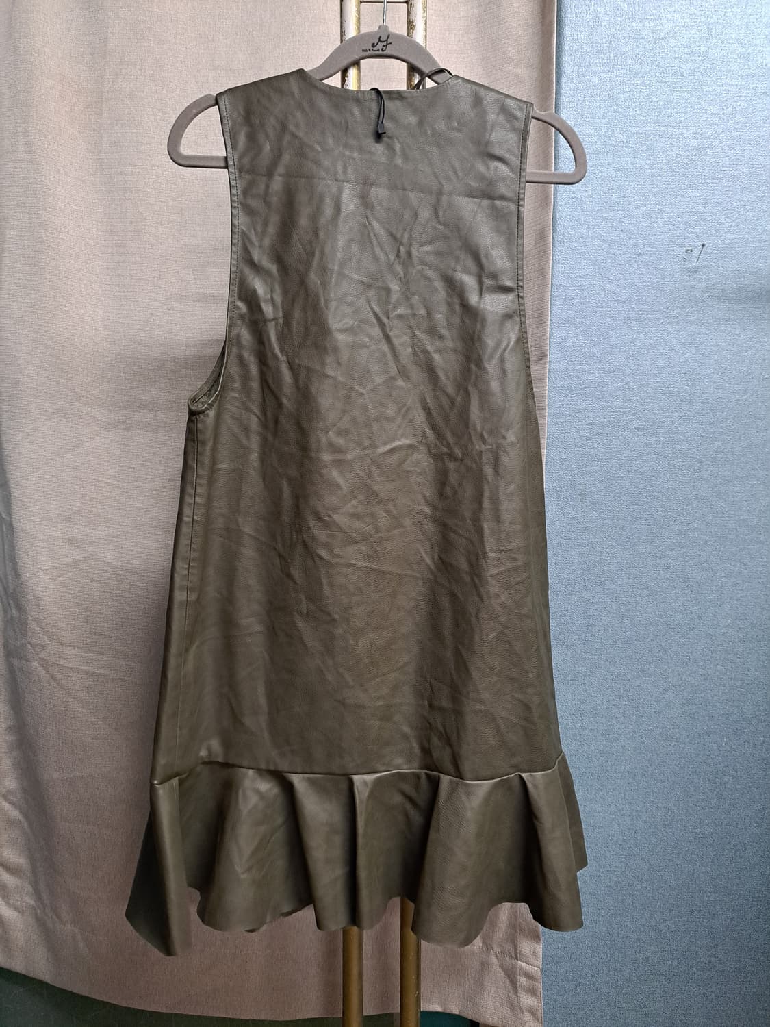 ZARA 레더 원피스 새상품 상품이미지5