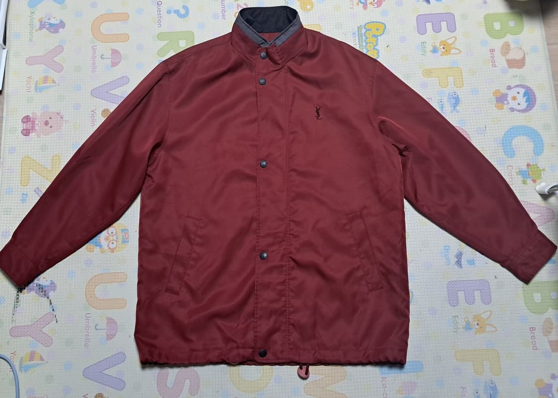 정품 입생로랑 YSL 빈티지 자켓 블루종 집업 점퍼 95 상품이미지2