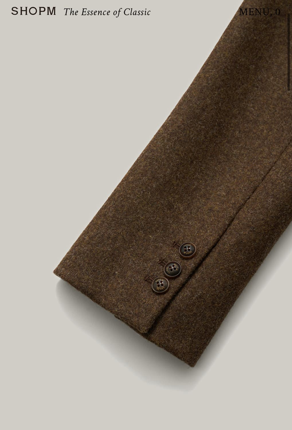 샵엠 울 자켓 상품이미지6